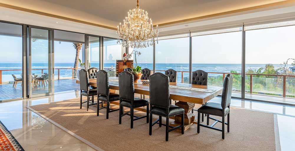 Tirtha Bayu Villa I - Astounding view from dining area