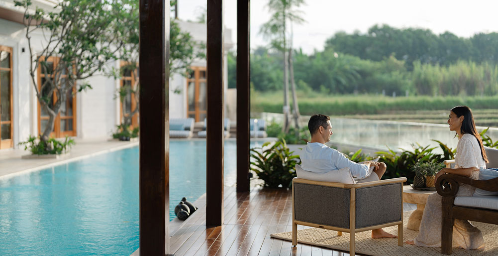 VIlla Dhanika - Breezy pool cabana