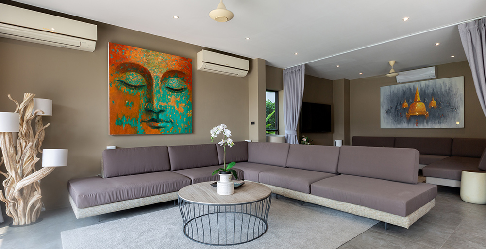 Villa Thansamaay - Cool and comfortable living area
