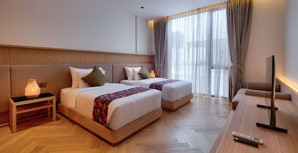 Villa Brandon - Twin bed guest bedroom