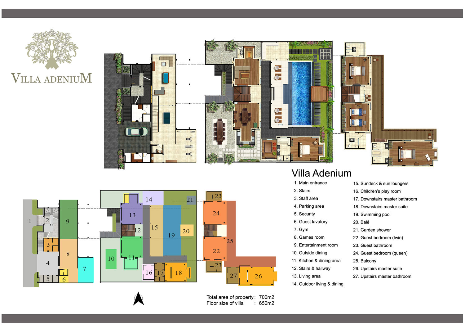 Villa Adenium Floorplan