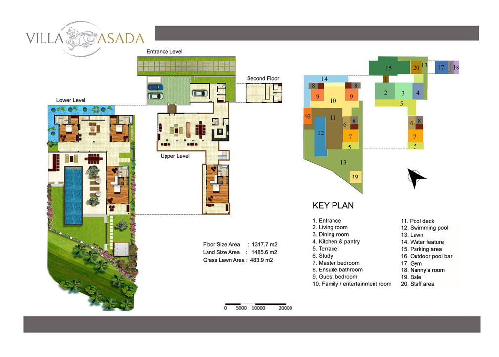 Villa Asada Floorplan