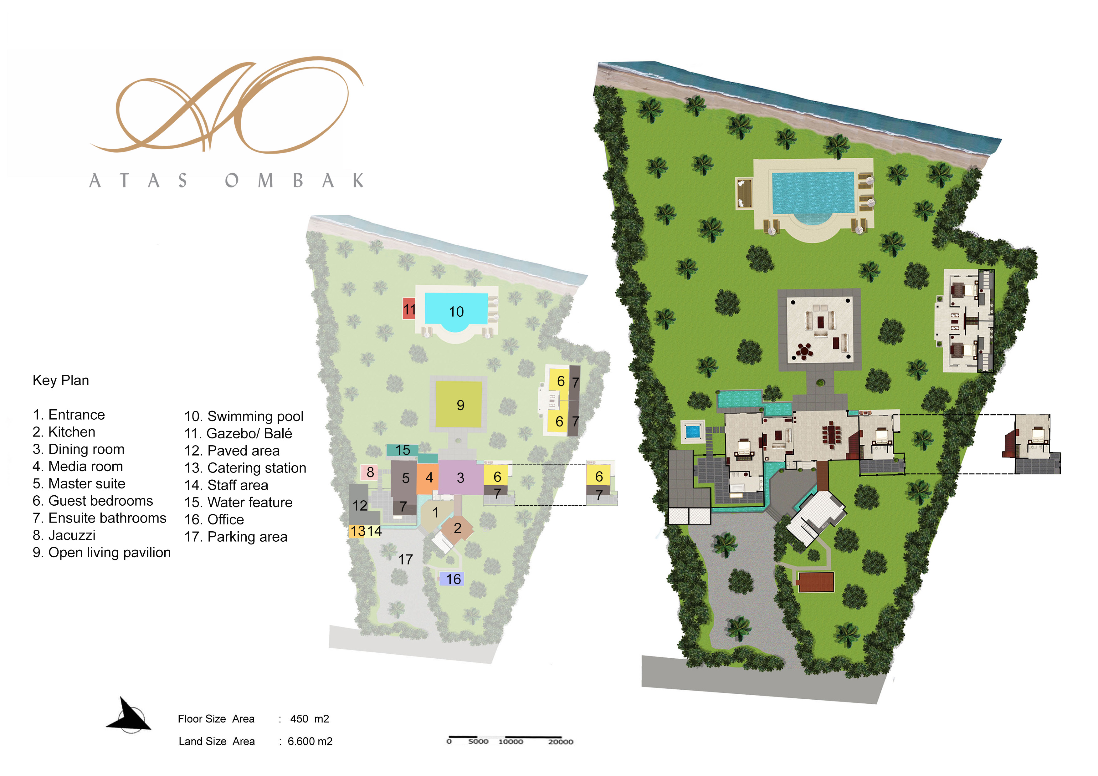 Villa Atas Ombak Floorplan