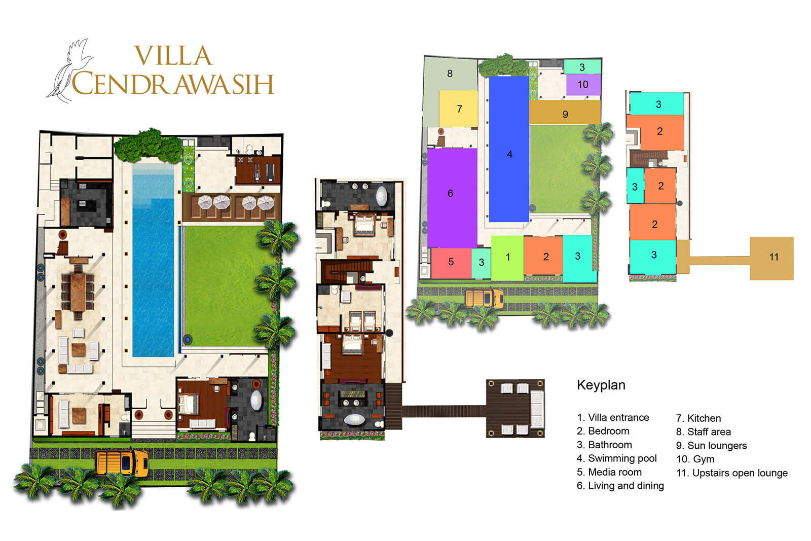 Villa Cendrawasih Floorplan