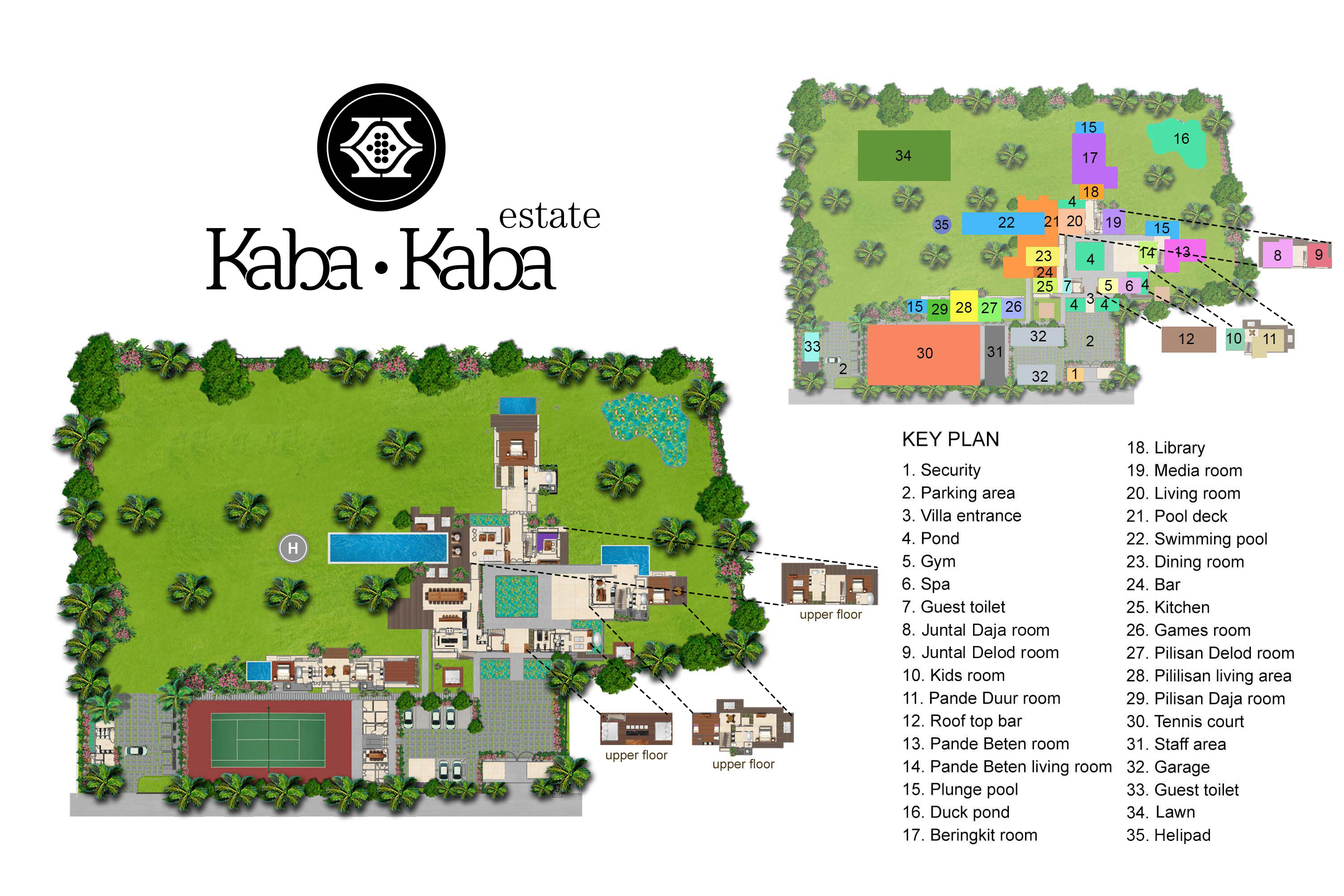 Kaba Kaba Estate Floorplan