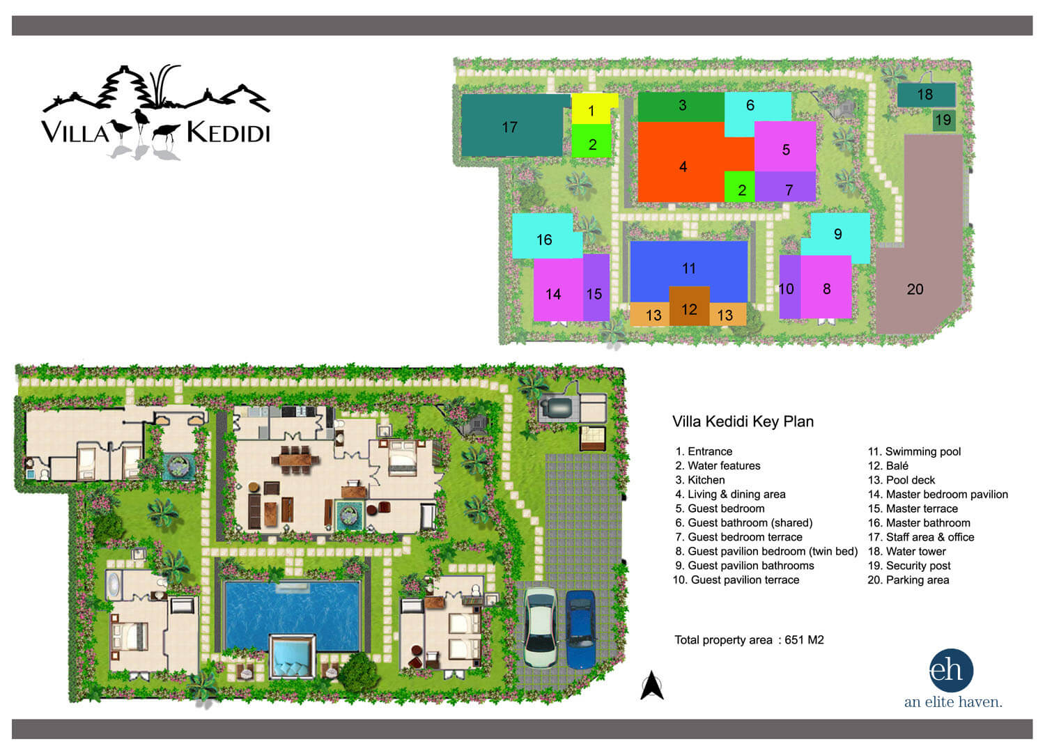 Villa Kedidi Floorplan