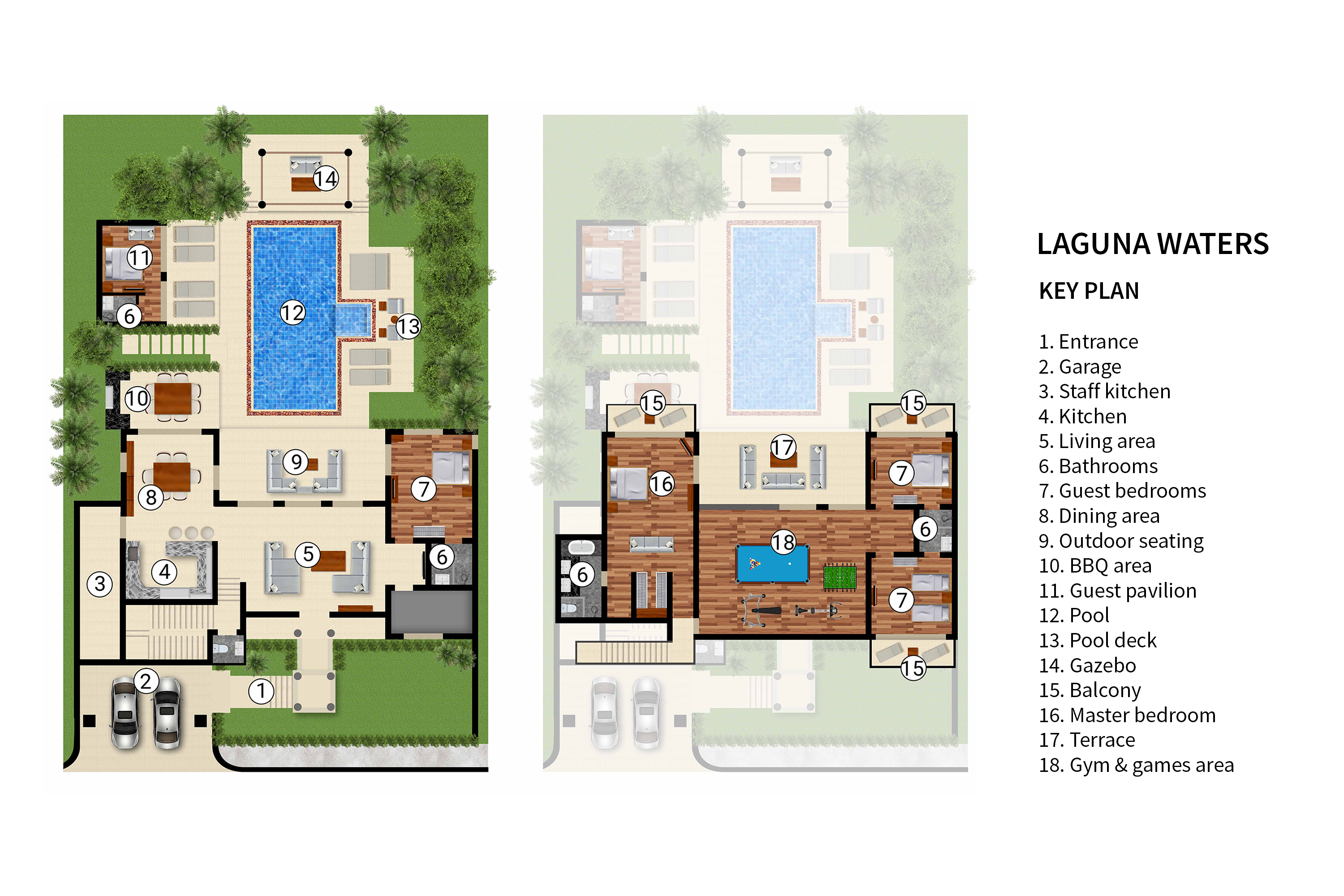 Laguna Waters Floorplan