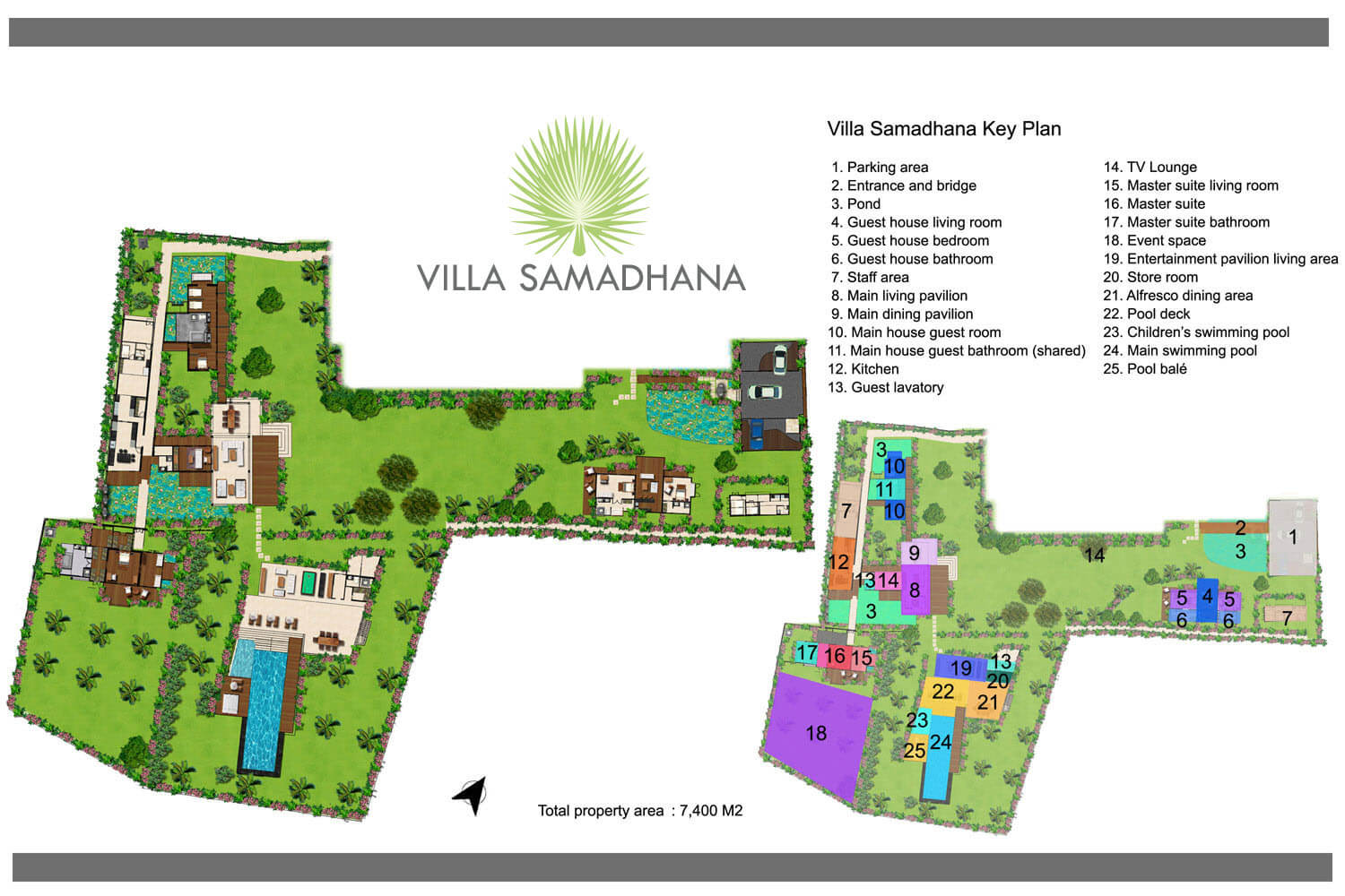 Villa Samadhana Floorplan