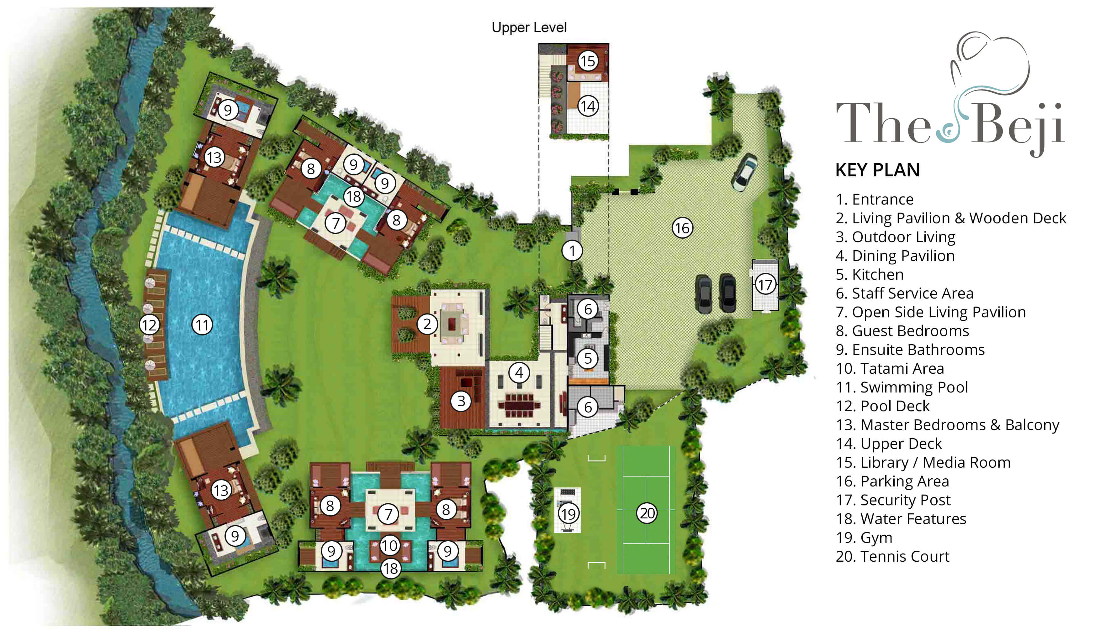 Villa The Beji Floorplan