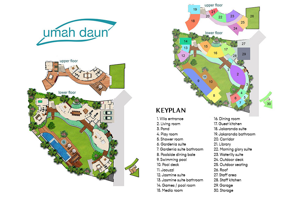 Umah Daun Floorplan