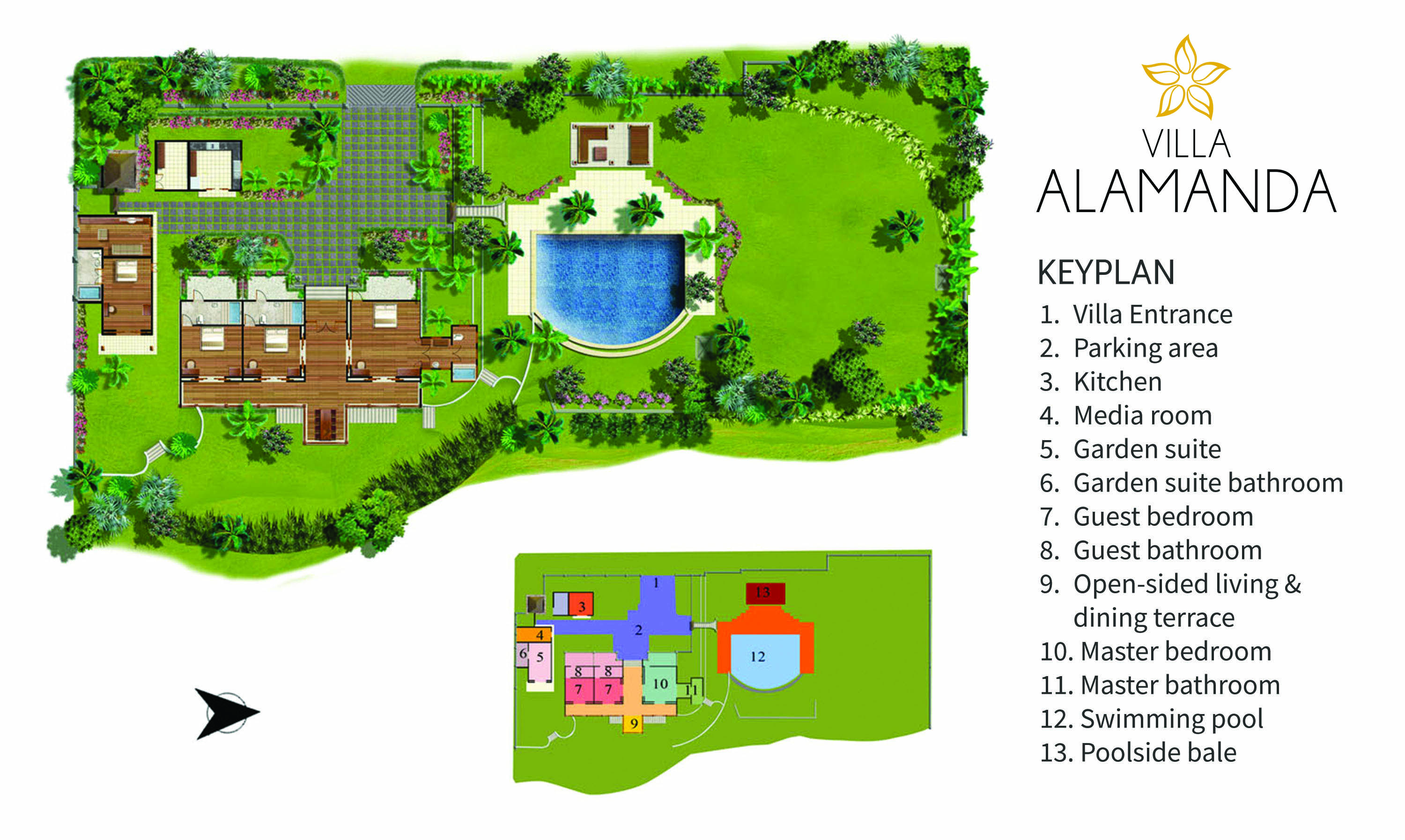 Villa Alamanda Floorplan