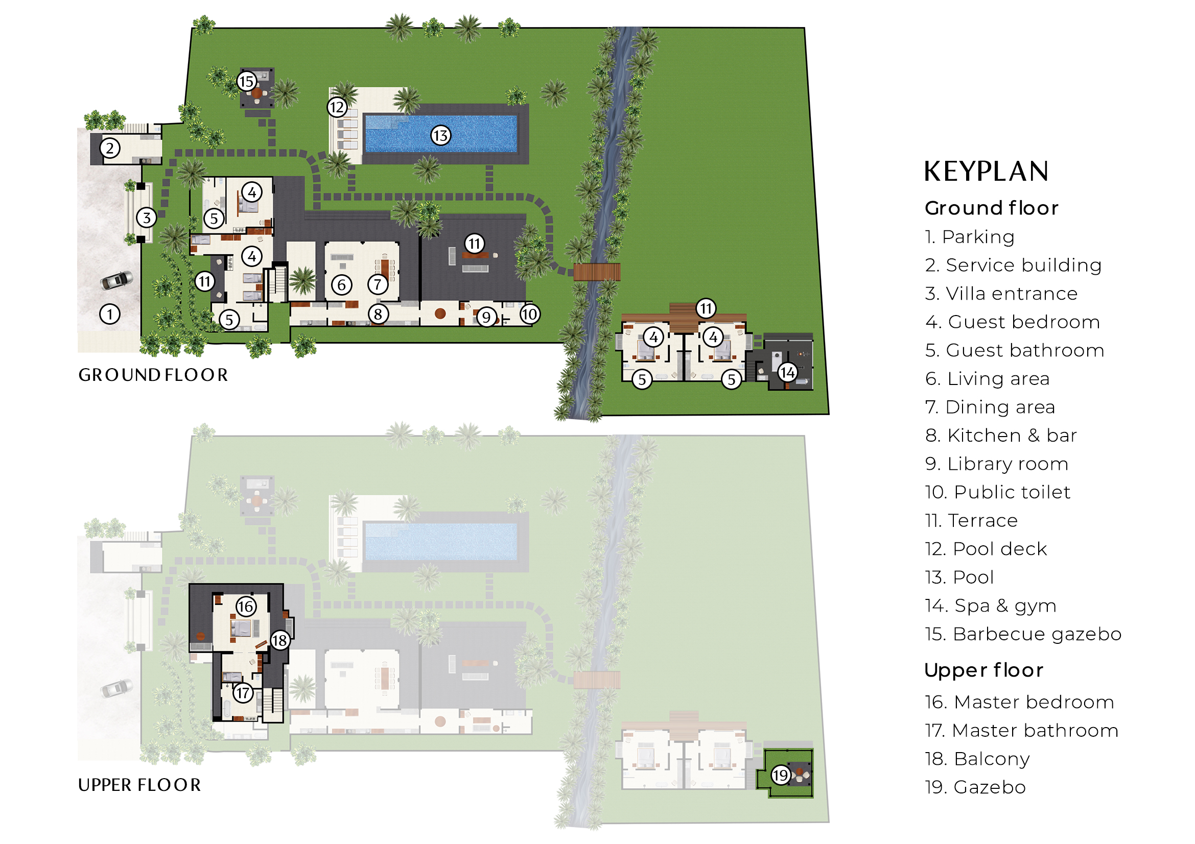 Villa Bangkuang Floorplan