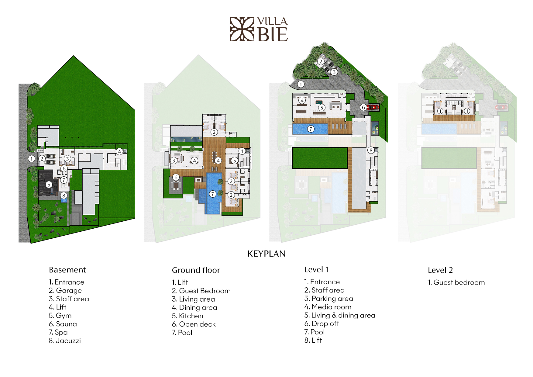 Villa Bie Floorplan