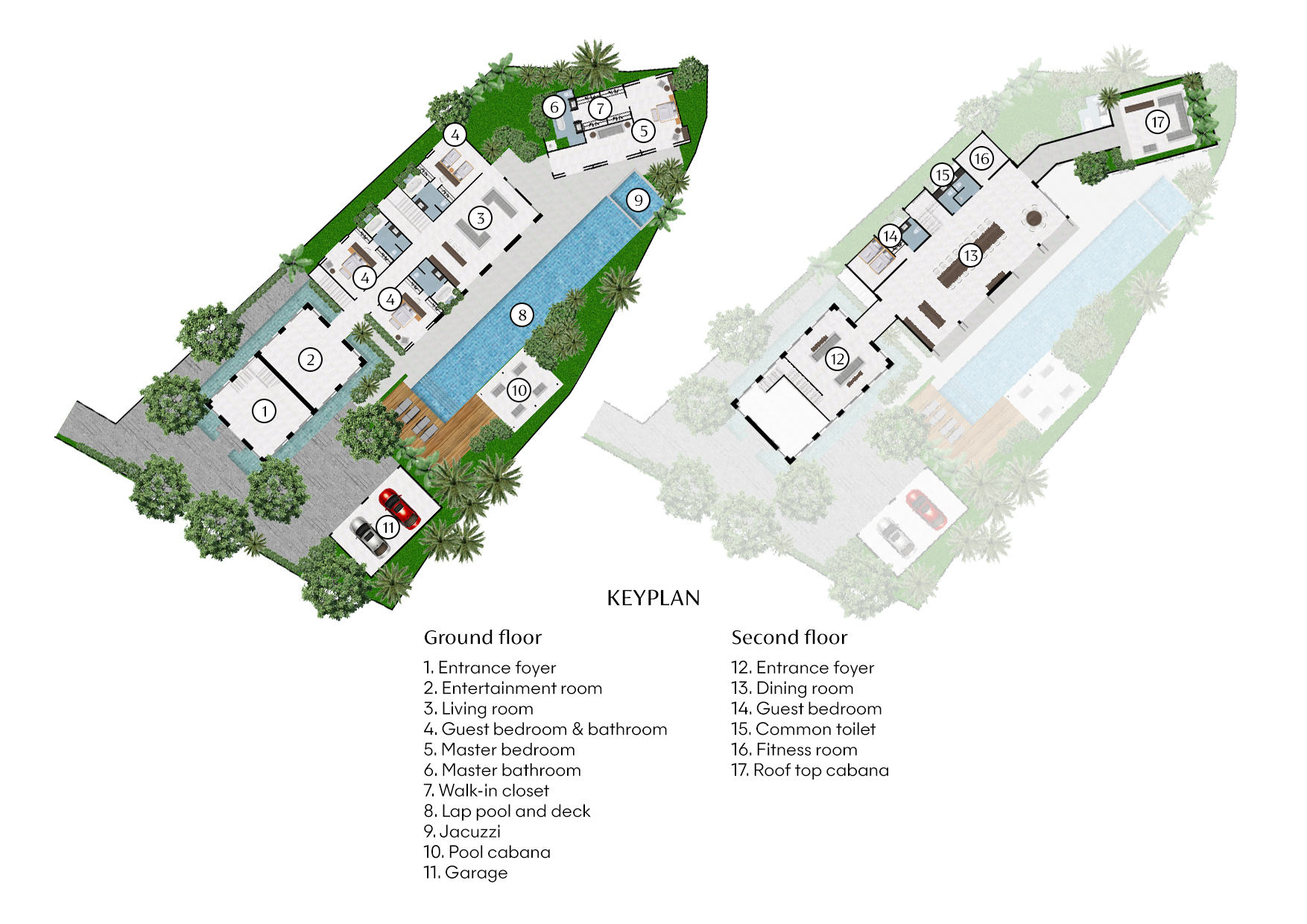 Villa Dhanika Floorplan