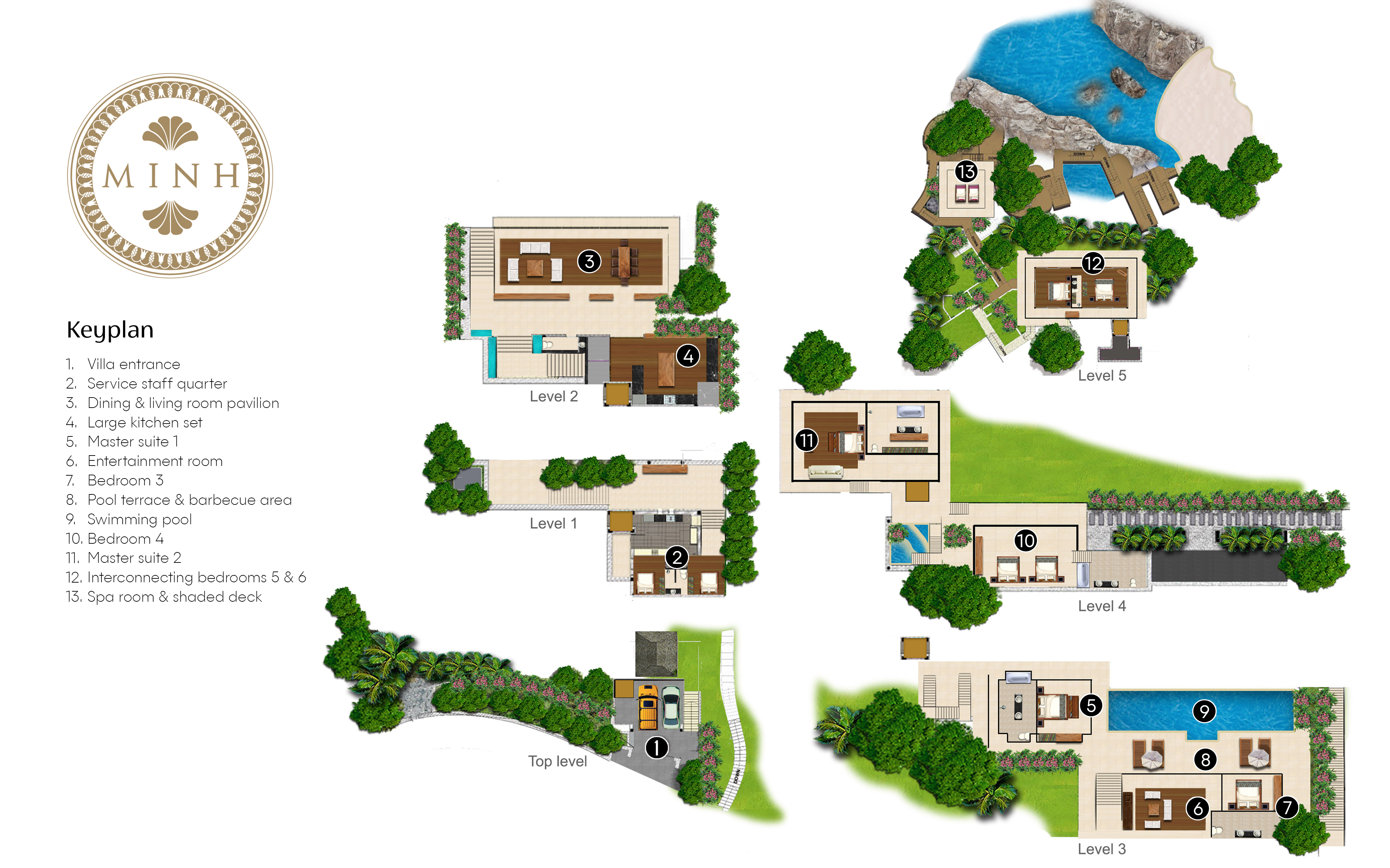 Villa Minh Floorplan