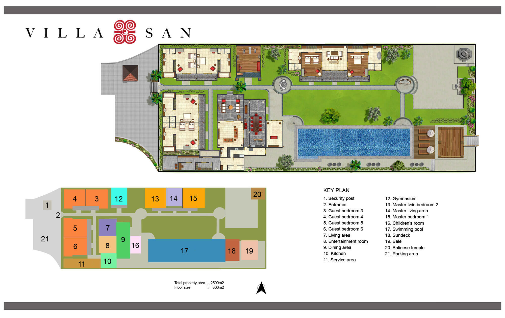Villa San Floorplan
